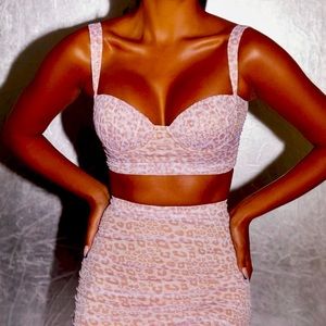 🐆NWT Oh Polly Wild One Corset Top🐆